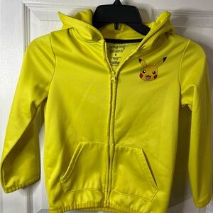 Jumping Beans Yellow Pikachu Kids Hoodie